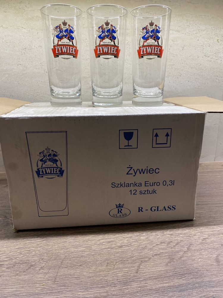 Szklanki Żywiec 0,3 2 sztuki