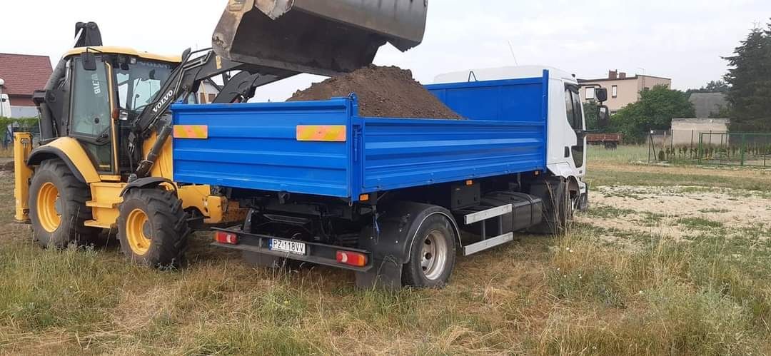 Piasek Ziemia Żwir Tłuczeń Transport Usługi Sprzętem Budowlanym!