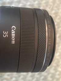 Canon RF 35 mm F1.8 Macro + filtr Hoya gratis