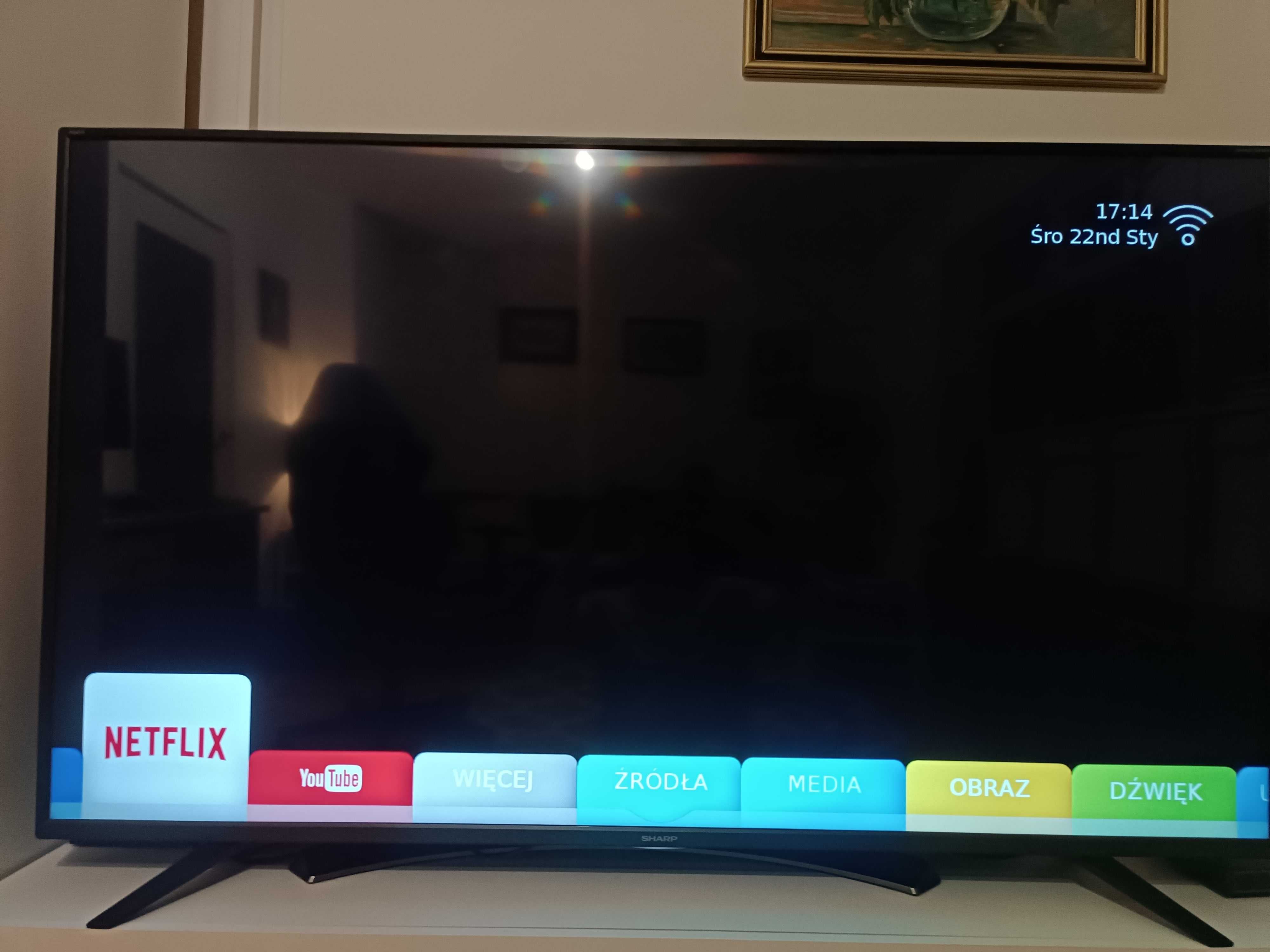 Telewizor 70" LED Sharp LC-70UI7652E Smart 4K DVBT2 HDR Harman-Kardon