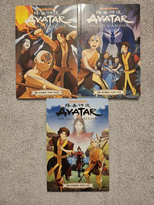 Zestaw Komiksów „Avatar: The Last Airbender”–angielski, cała kolekcja