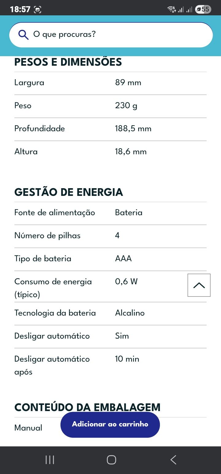 Calculadora gráfica fxCG50-Nova