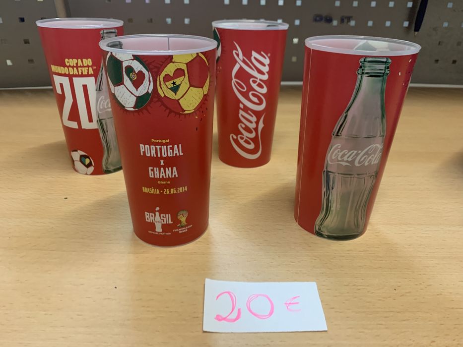 Copos coleção Coca Cola - mundial fifa Brasil