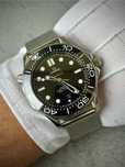Чоловічий годинник Omega Seamaster. Мужские часы Омега миланская петля