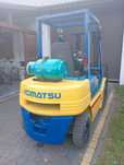 Wózek widłowy Komatsu 2.5t 1995 manual gaz 7500 mth