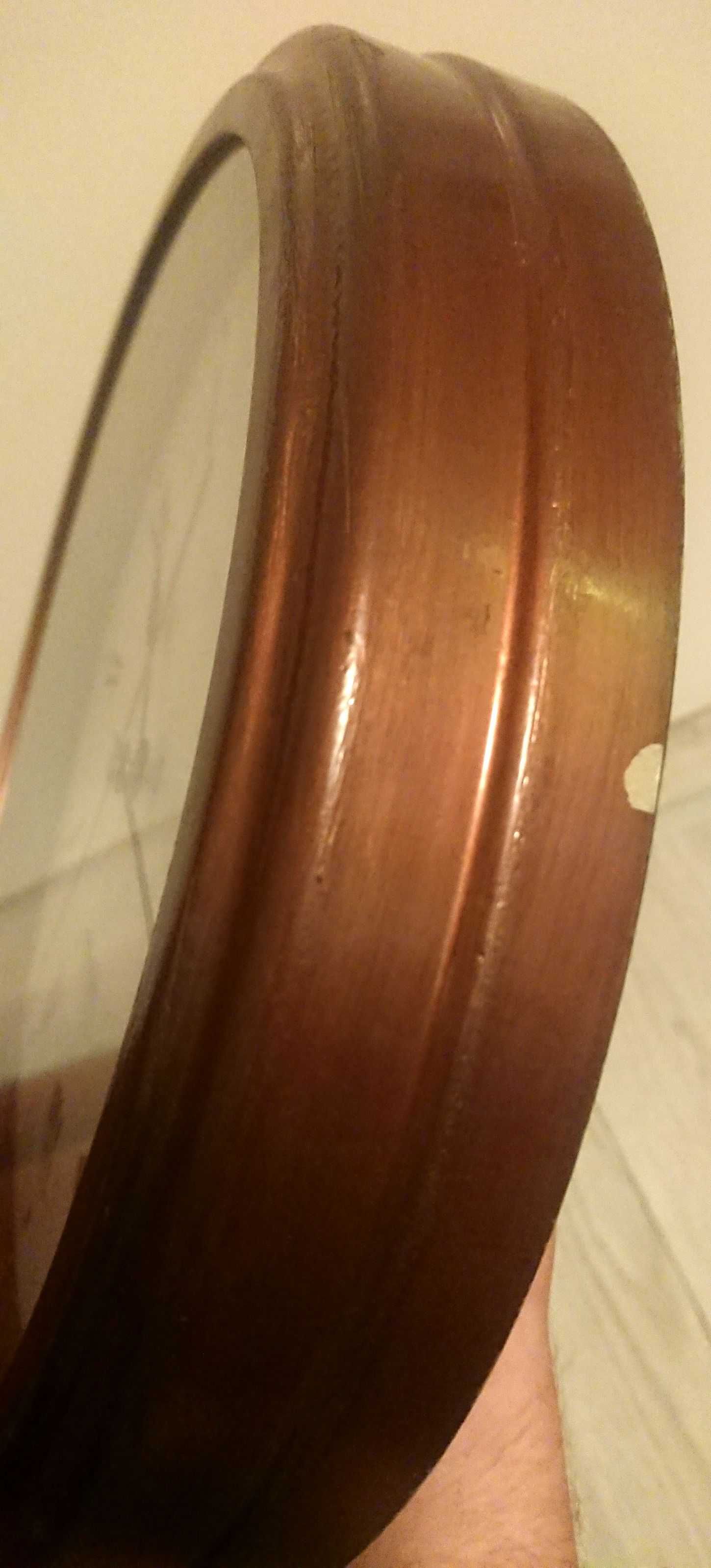 Zegar ścienny płynący Cichy Szkło Retro Old School Vintage Second 30cm