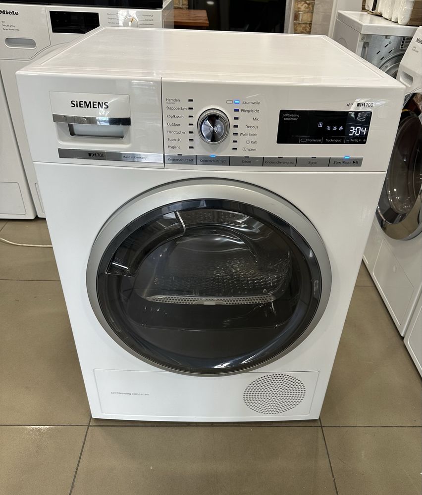Сушильна машина Siemens WT47W5W0(Німеччина) 8кг  Інвертор А+++ Ціна