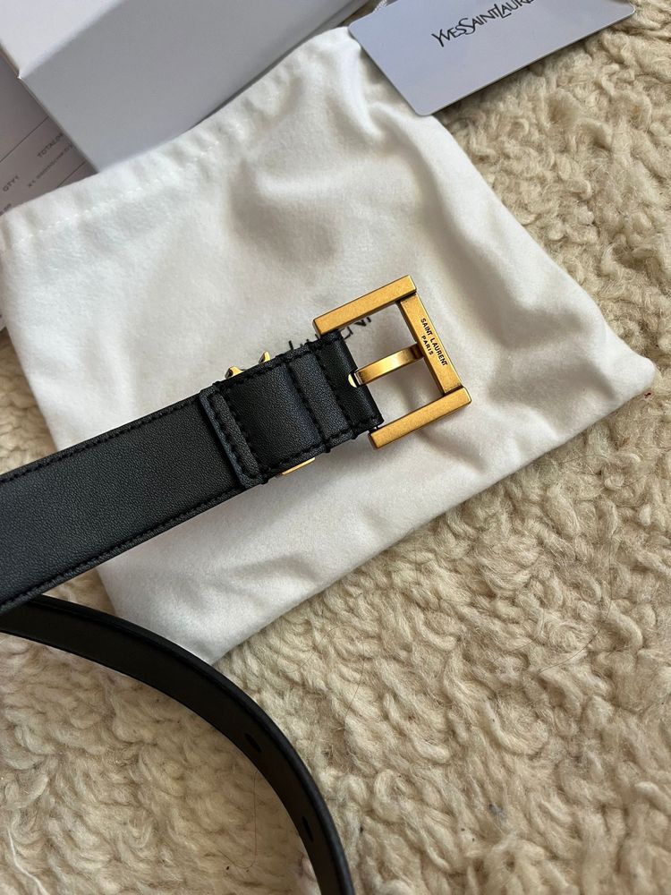 Od ręki pasek YSL, Saint Laurent, czarny, numery seryjne