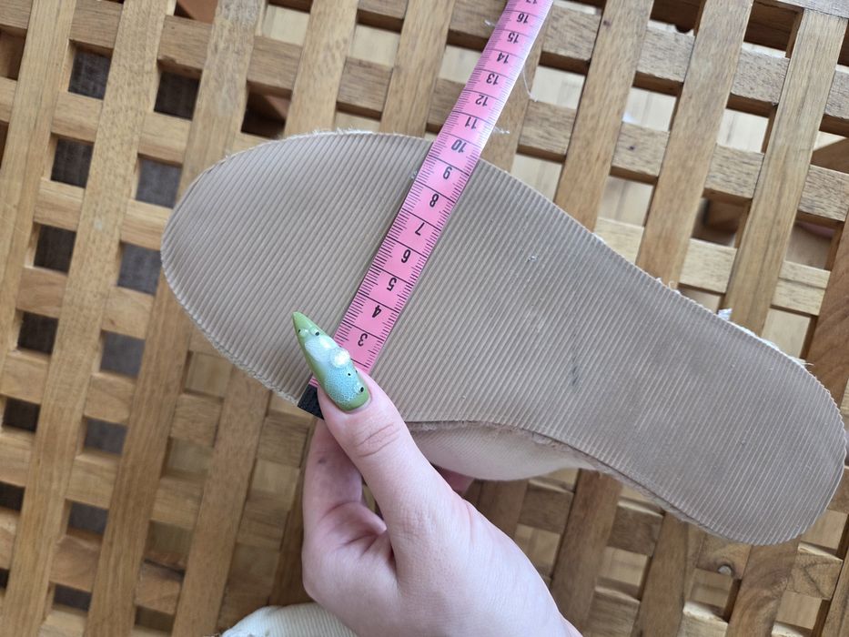 Шльопки з тканини h&m