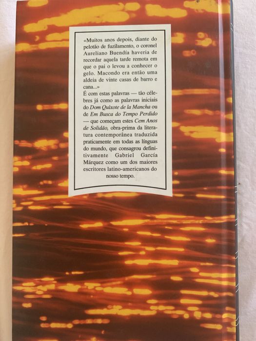 Livro Cem Anos de Solidão - Gabriel Garcia Marquez