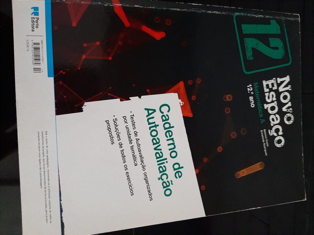Novo Espaco Matematica  12 ano caderno pratico / autoavaliacao
