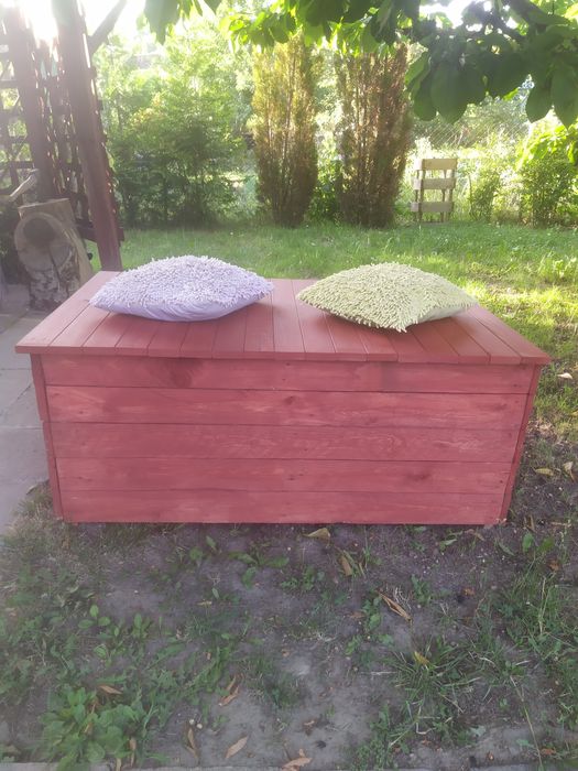 Skrzynia Drewniana solidna deska