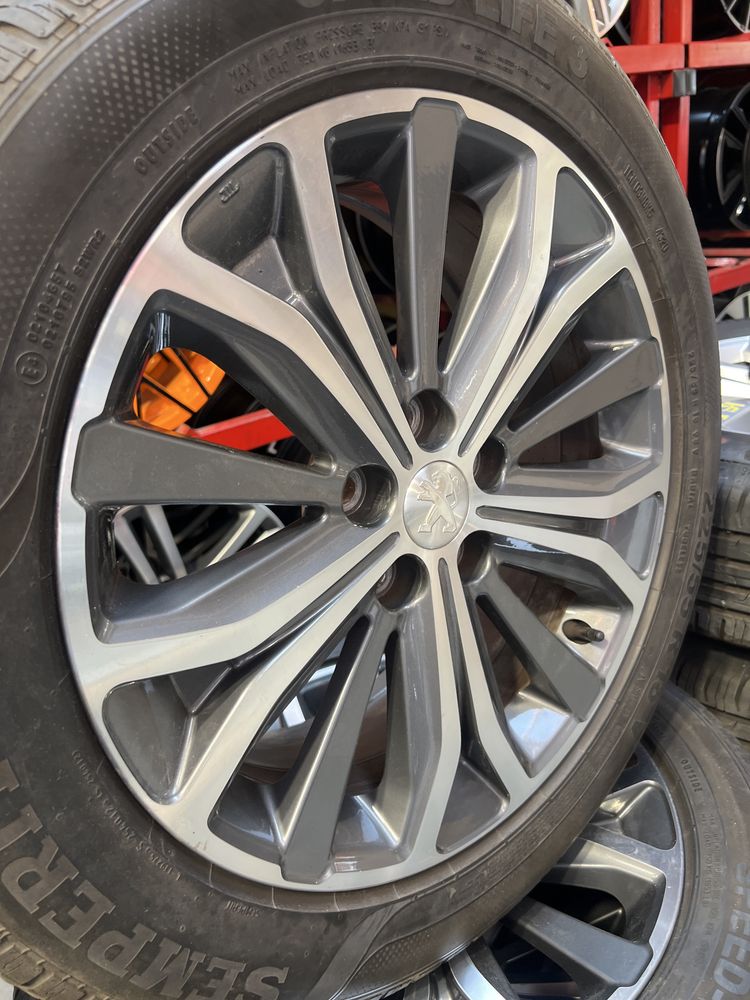 *Komplet alufelg 5x114.3 18” peugeot