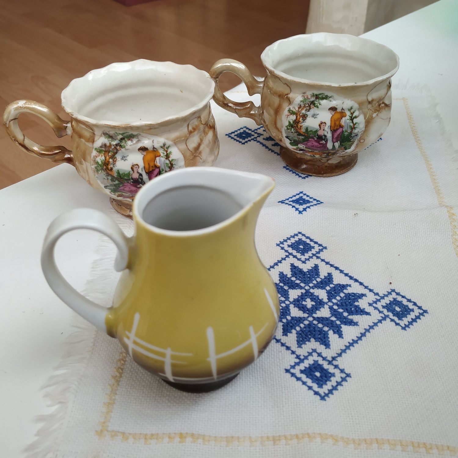 Посуда разная, фарфоровая.СССР