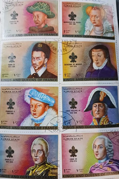 Selos antigos de Reis franceses
