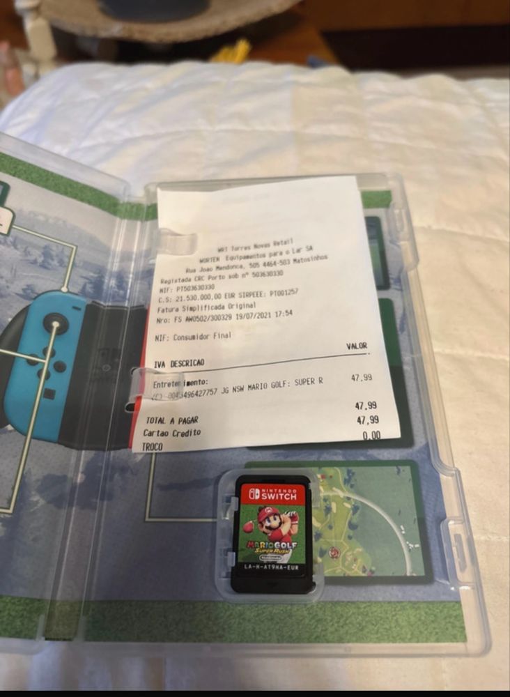 Mario golf super rush - nintendo switch