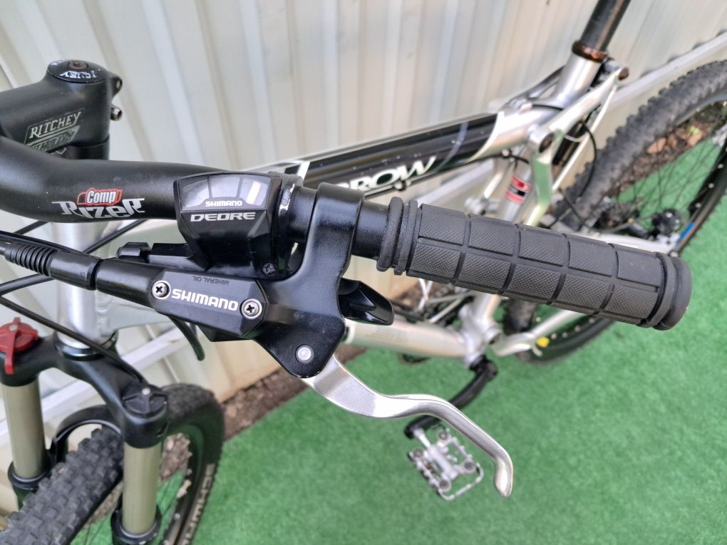 Двопідвіс Arrow велосипед гірський Shimano Deore XT LX двухподвес 26"