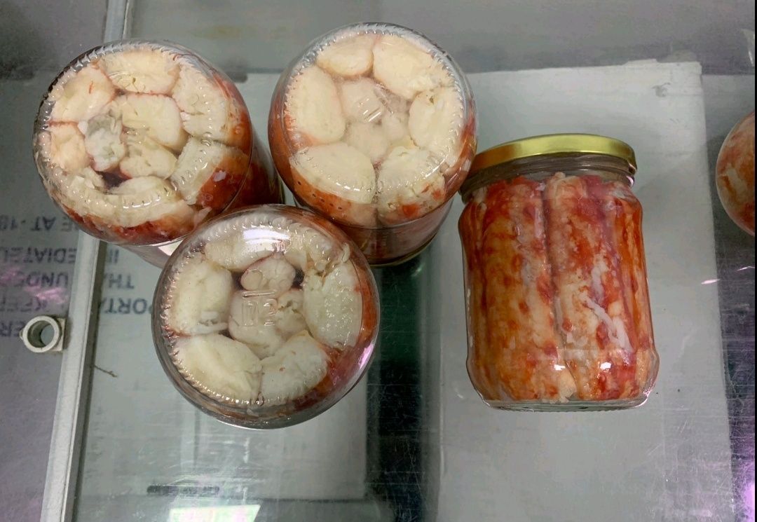Роза/салатка / мясо краба Норвегия