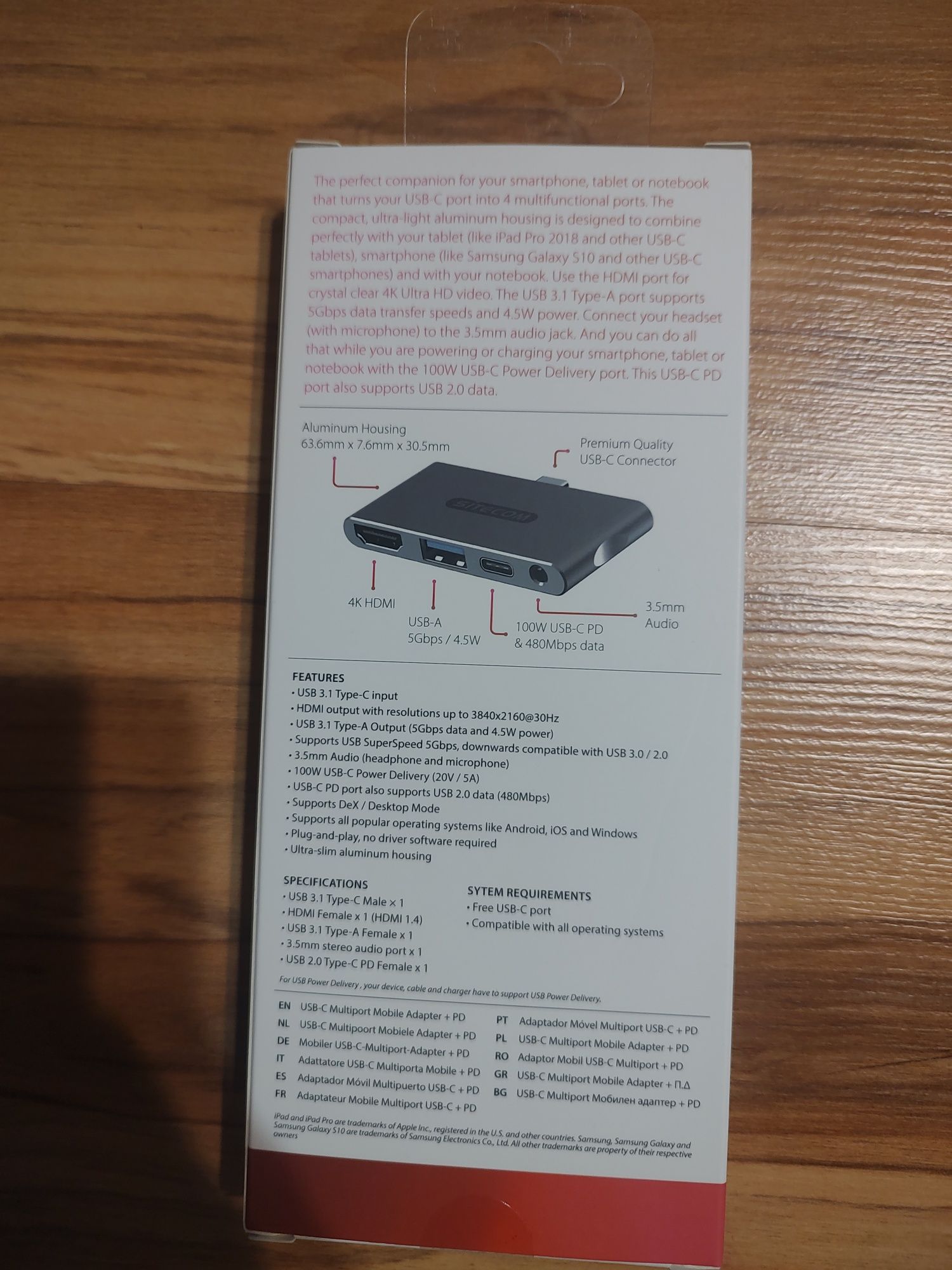 Hub USB-C Multiport Mobile Adapter