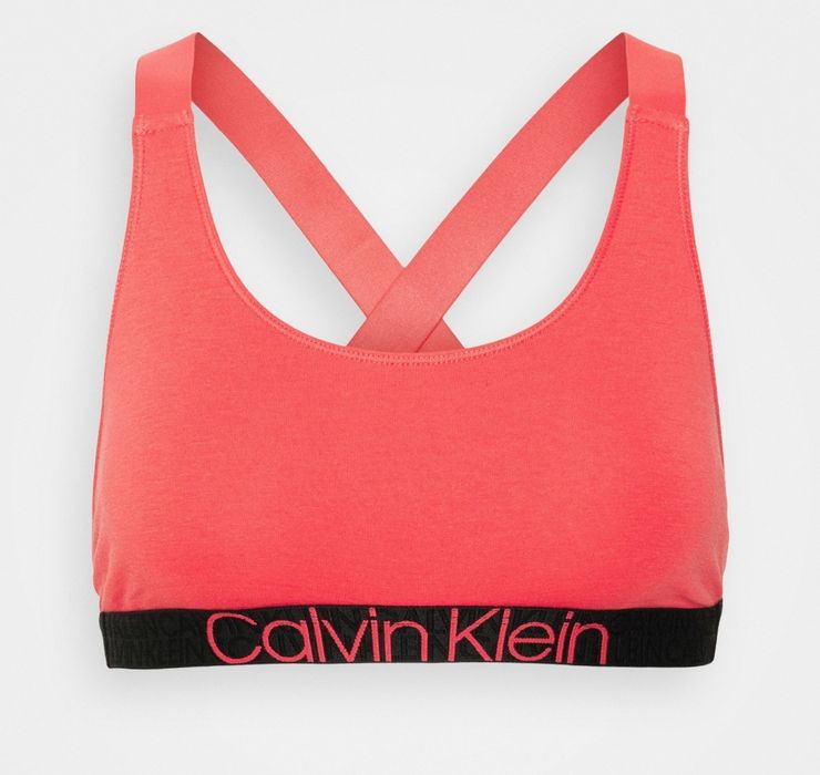 Stanik sportowy biustonosz Calvin Klein punch pink