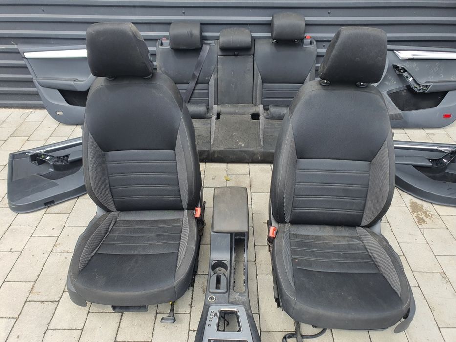 Салон skoda Octavia a7 сидіння, карти шкода а7