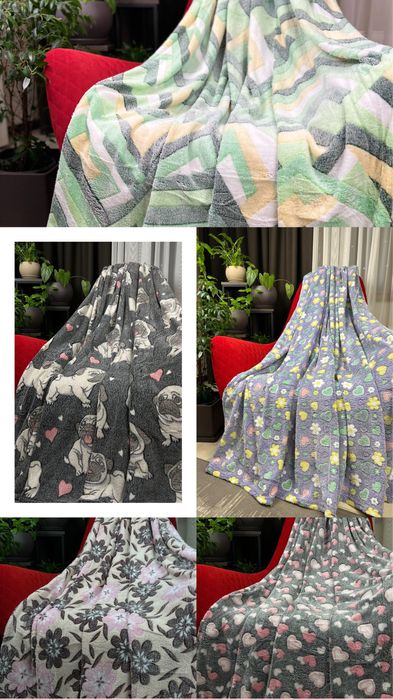 Пледи Сніжок ціна   опт та дропшипінг !!!