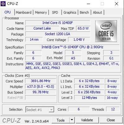 Ігровий ПК i5-10400F 32Gb RAM 1TB SSD RTX 3070
