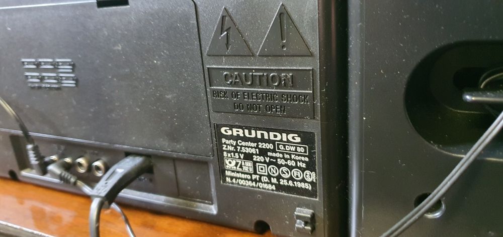 Radiomagnetofon Grundig