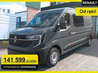 Renault Master Extra L3H2 Zabudowa Brygadowa 2.0 150KM  Kamera !! Drzwi 270° !! 7-os. !! Podgrzewane fotele/szyba !!