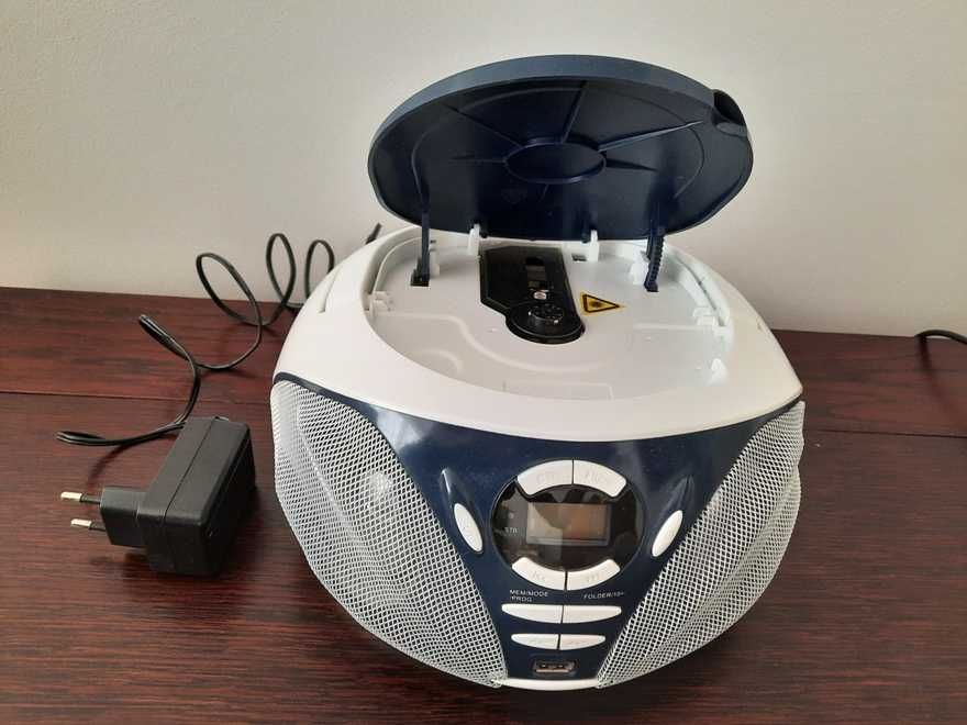 Radio i odtwarzacz CD MP3 wejście USB