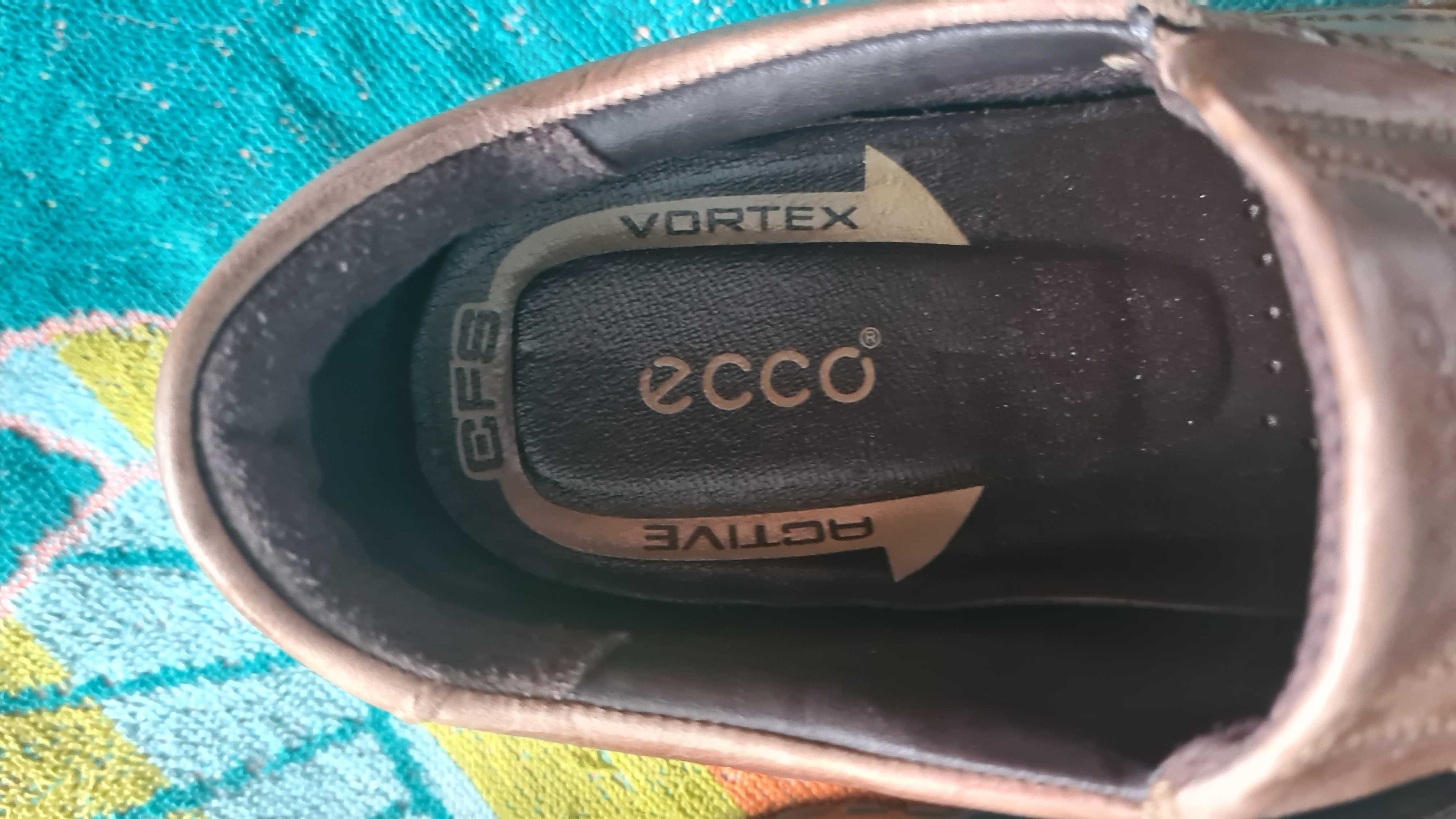 Buty mokasyny ECCO 41 26,5 cm brązowe?