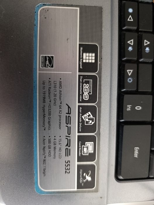 Notbook para peça