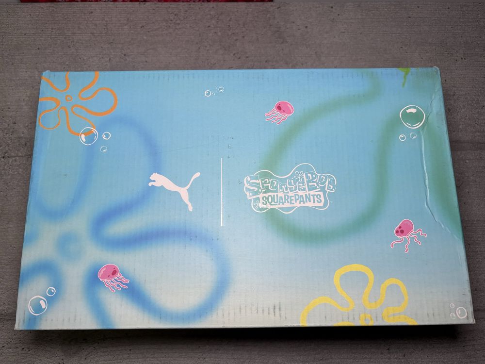 Кросівки Puma suede x Spongebob 44/28см