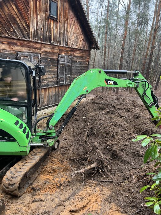 Usługi minikoparka wywrotka Otwock Józefów Warszawa Prace ziemne