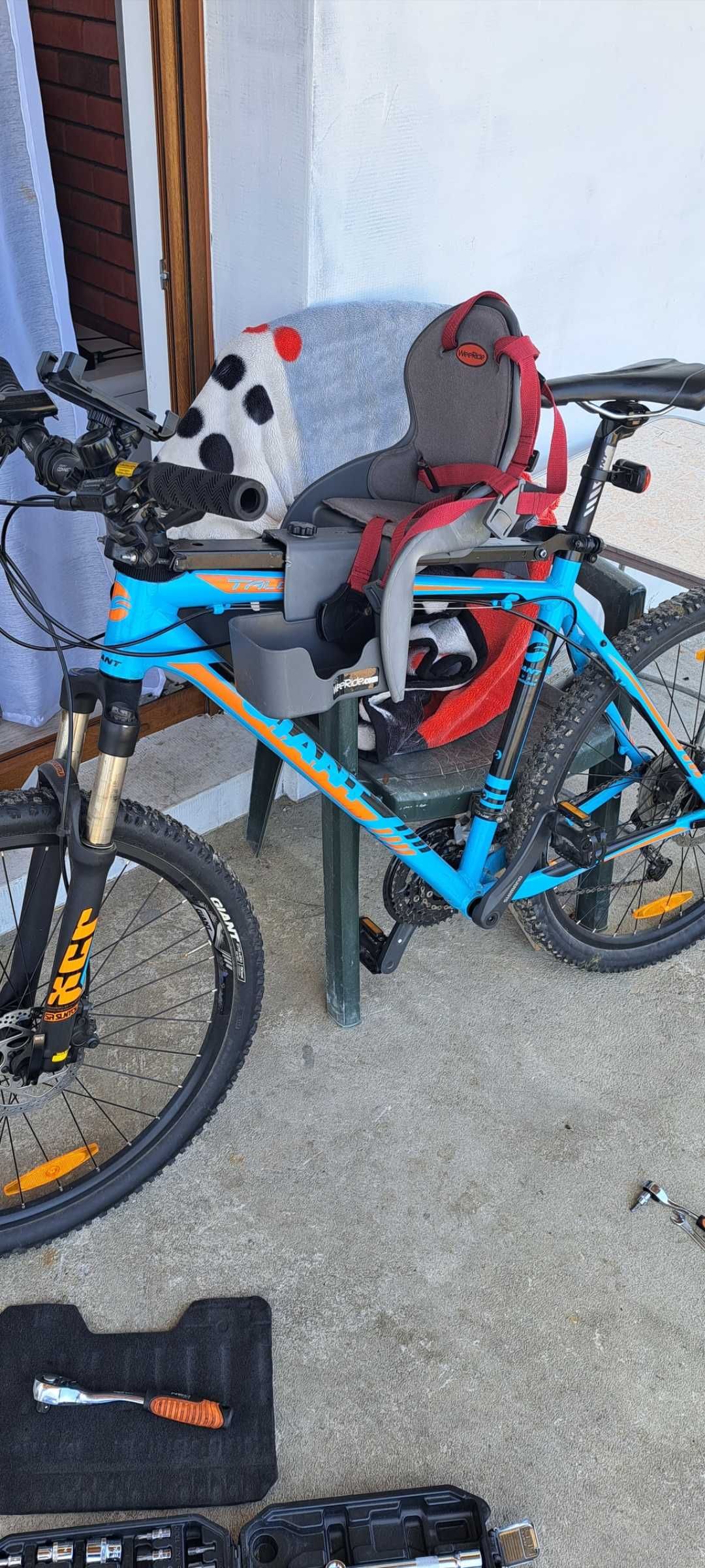 Fotelik rowerowy stan BDB