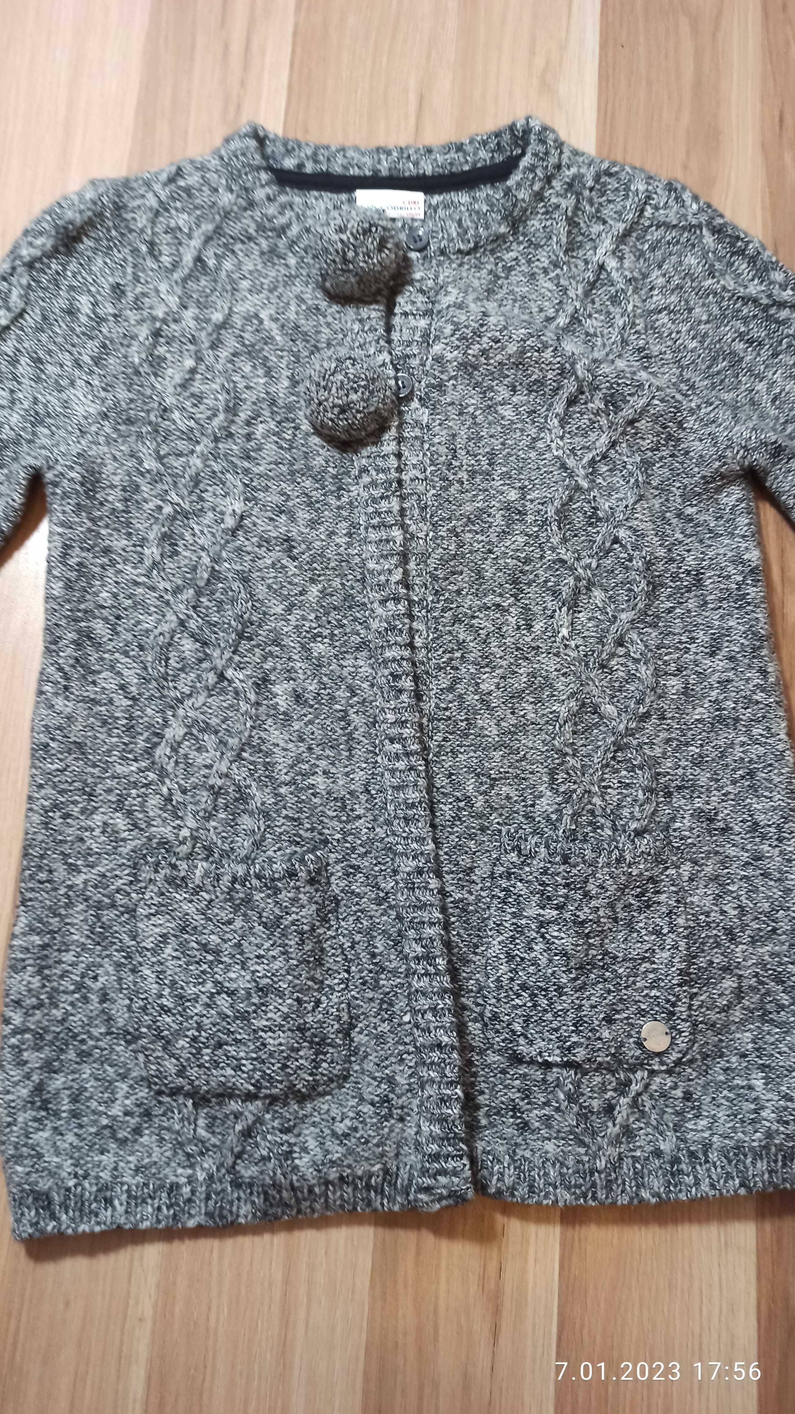 Coccodrillo, wełniany sweterek ,rozmiar 146
