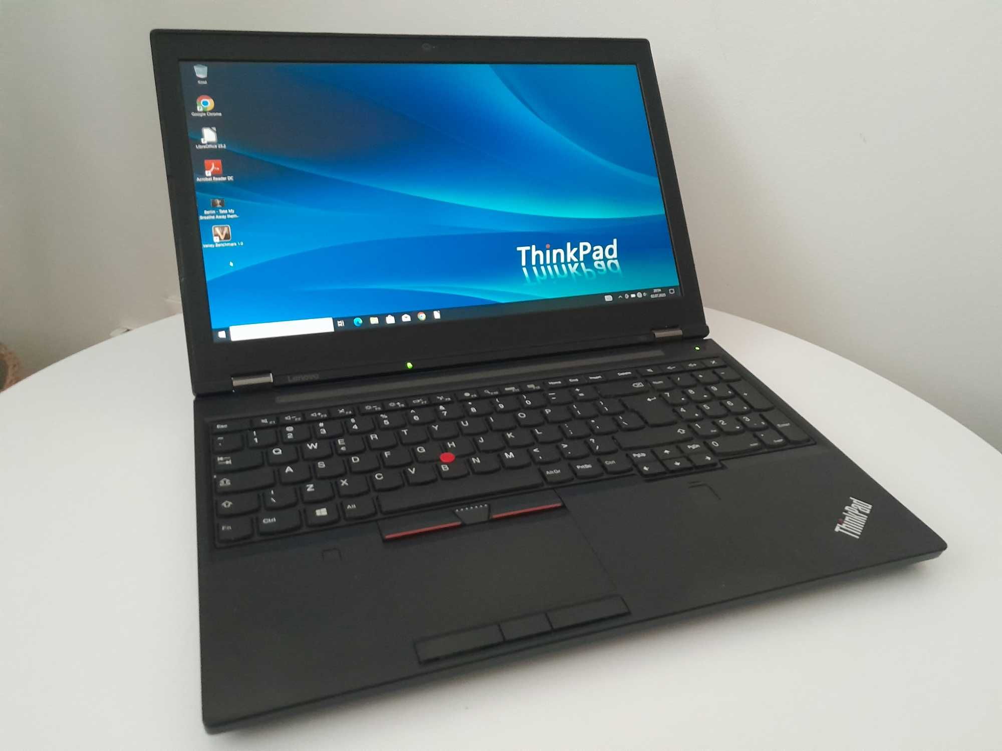 Laptop Lenovo Thinkpad P50 15.6FHD IPS i7/512SSD/16DDR4/Quadro 4GB/W10