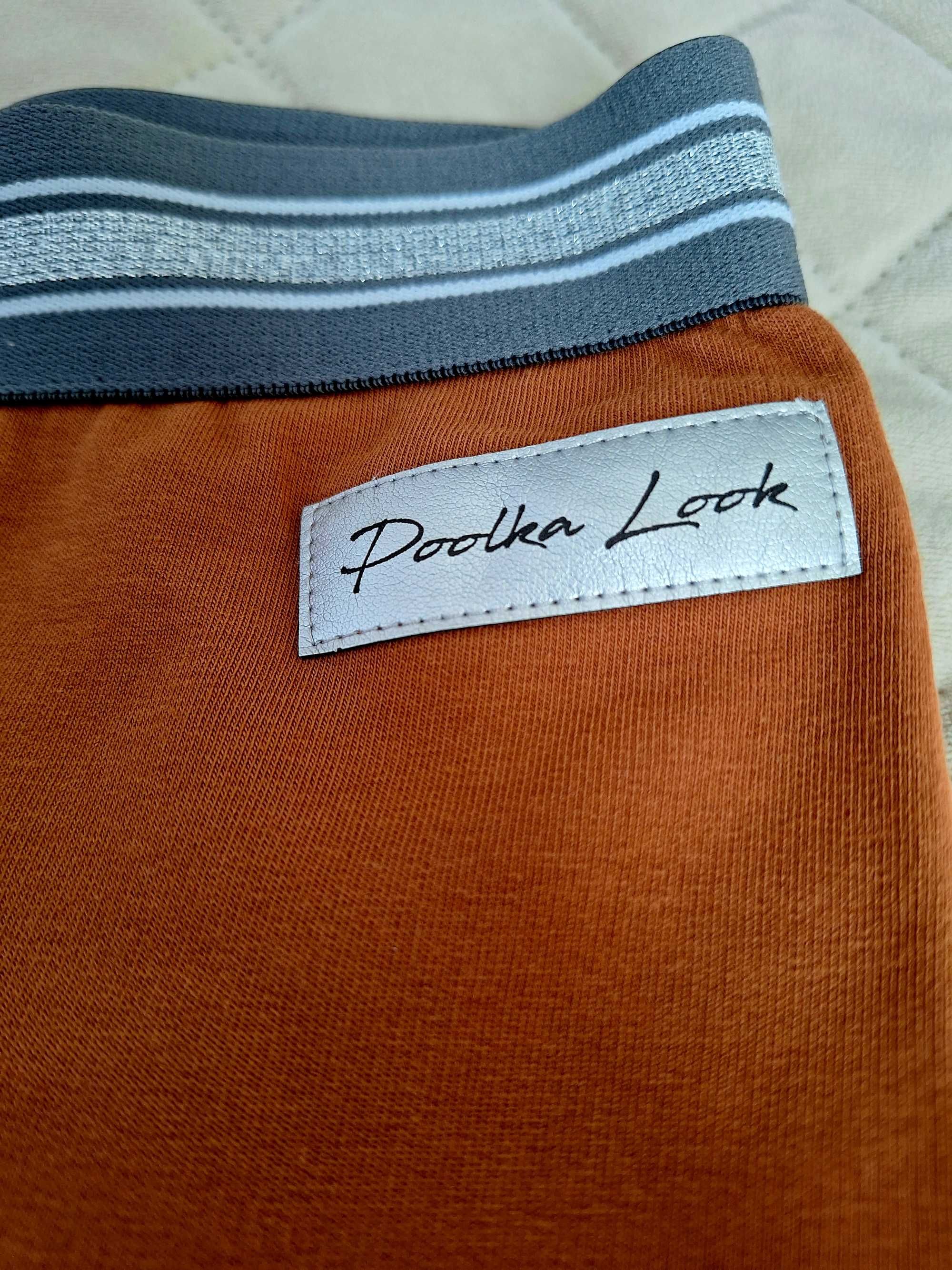 Poolka Look bawełniane legginsy rozmiar 6-8 lat