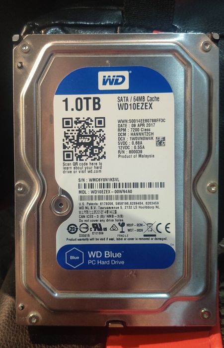 WD Blue 1 tb жесткий диск