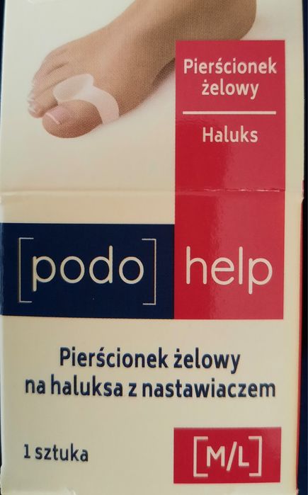 Pierścionki żelowe na haluksy 2szt.