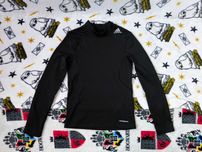 Дитячий лонгслів термо кофта Adidas Techfit, р. 152 см, 11-12 років