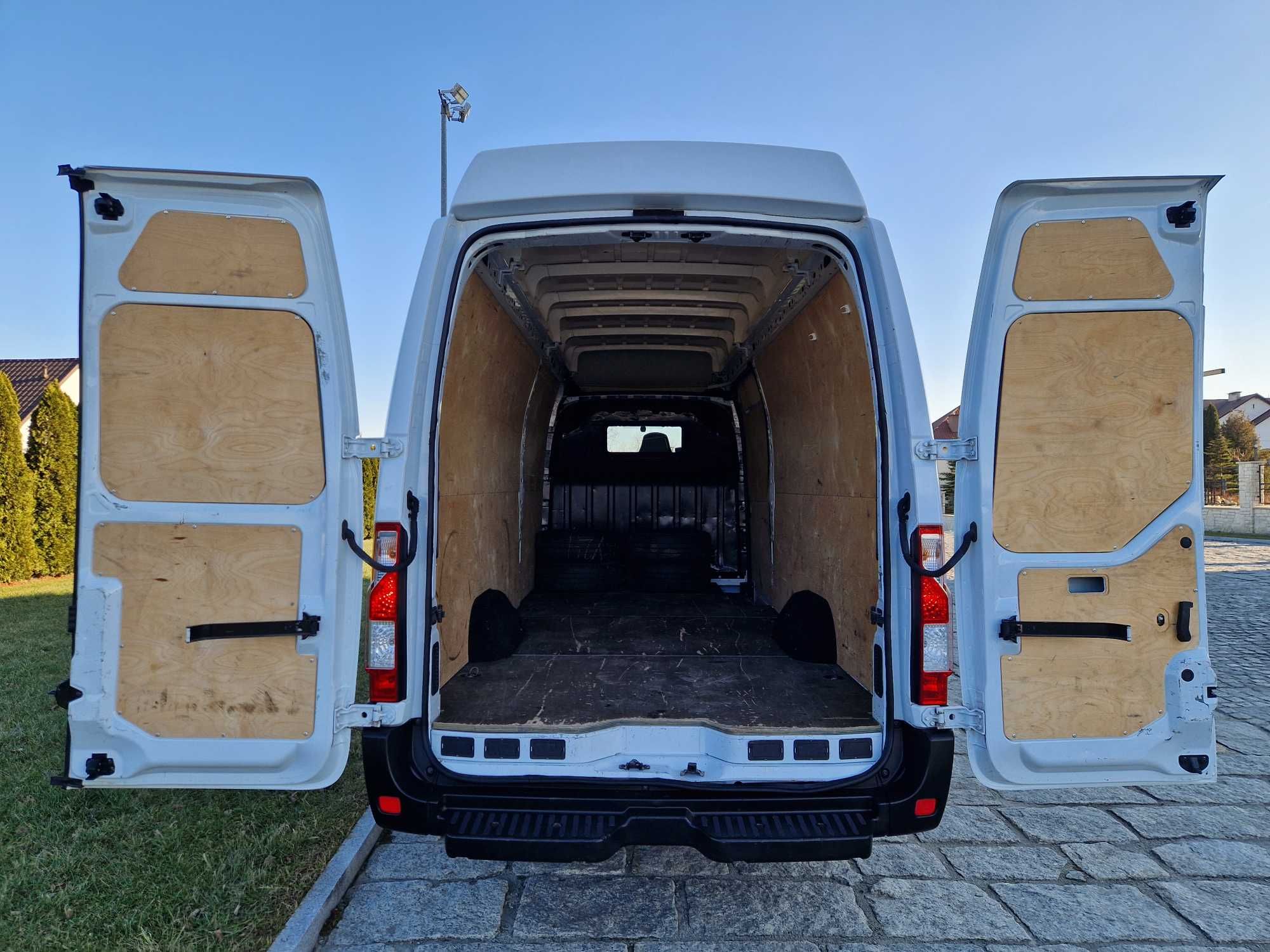 Renault Master Max Długi Furgon L4H3 Krajowy 1Wł Klima Faktura Vat 23%