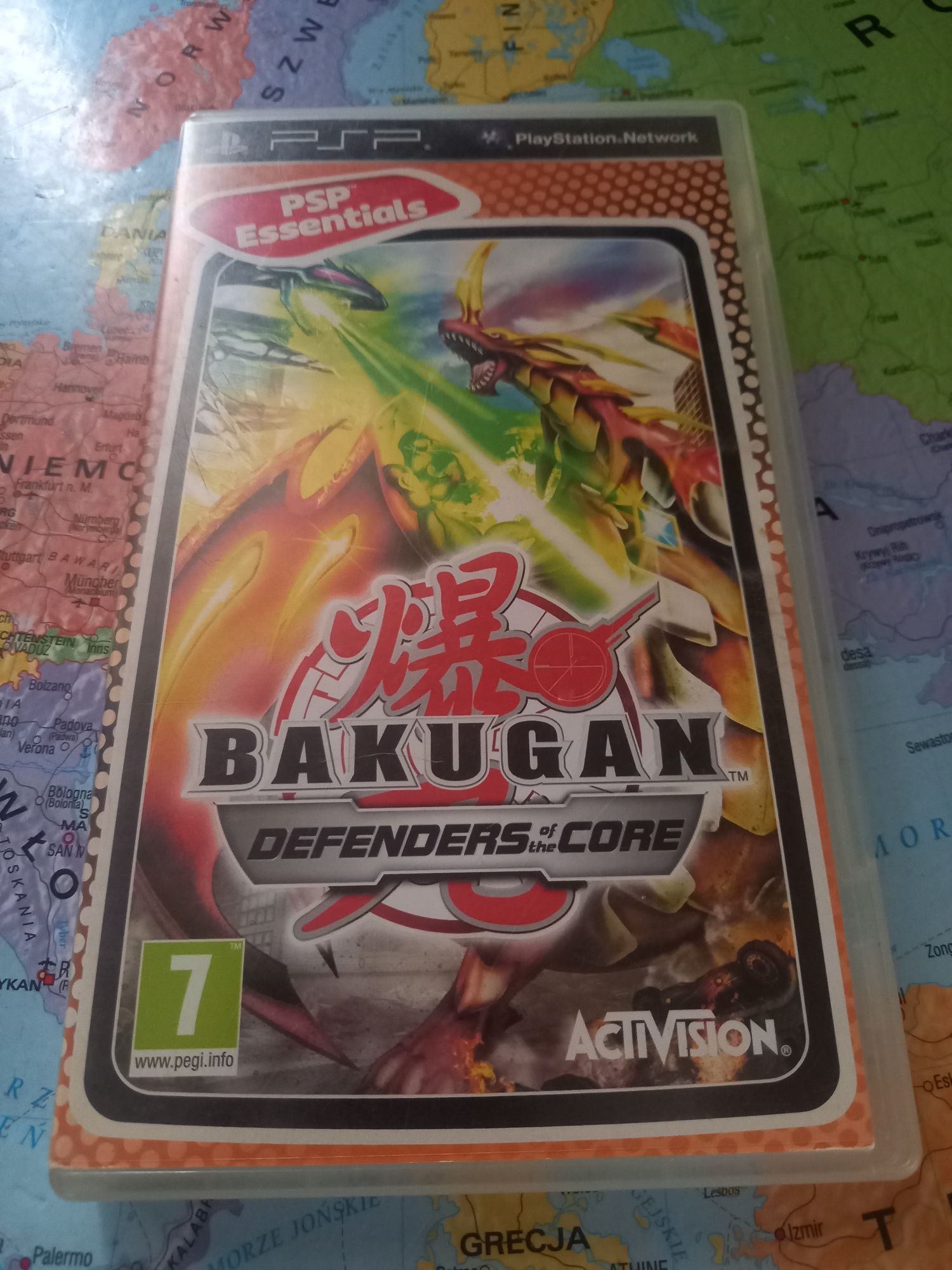 Gra Sony psp bakugan defenders of the core