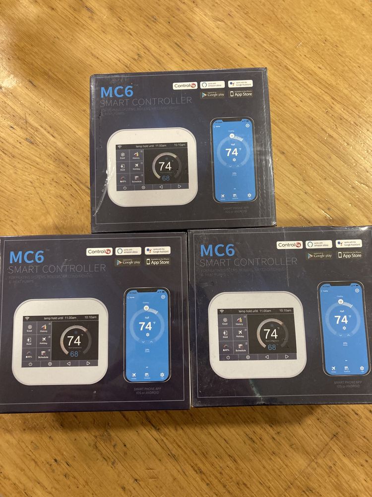 Controlador wi fi digital touch MC6 Smart Controller Alexa - Novo