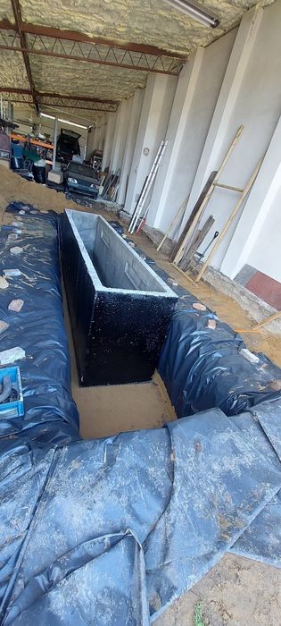 Kanał Samochodowy Betonowy 4m oraz 6m Kanały Samochodowe Ścianki 12cm