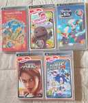 Vendo pack de 5 jogos novos a estrear para a PSP portátil.