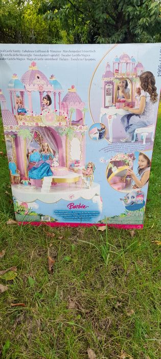 Barbie magiczny zamek księżniczka wyspy  toaletka nowe