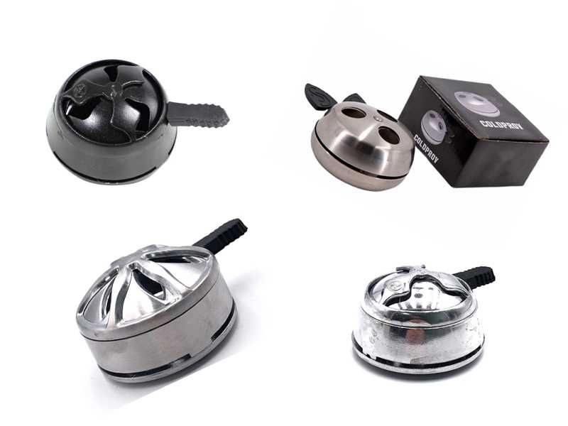 Shisha - Aluminio - Kaloud - Boquilhas - Mangueira - Bazuca - Cabeçote