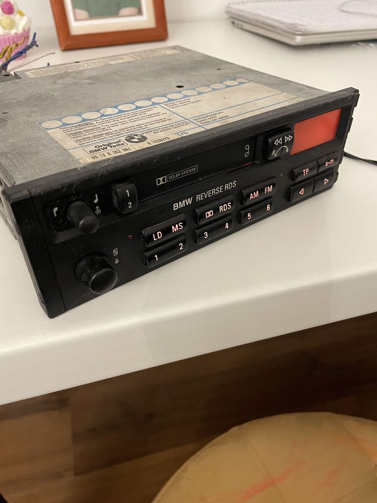 Radio BMW Reverse RDS e30