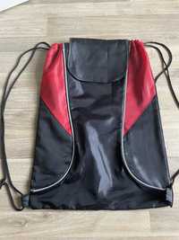 Worek- plecak czarny nowy